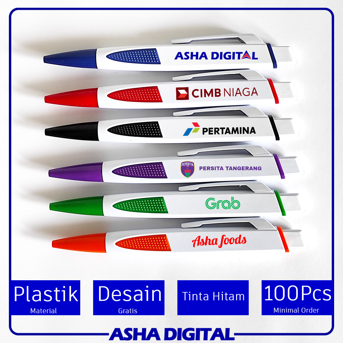Pulpen UV Print Model Gepeng