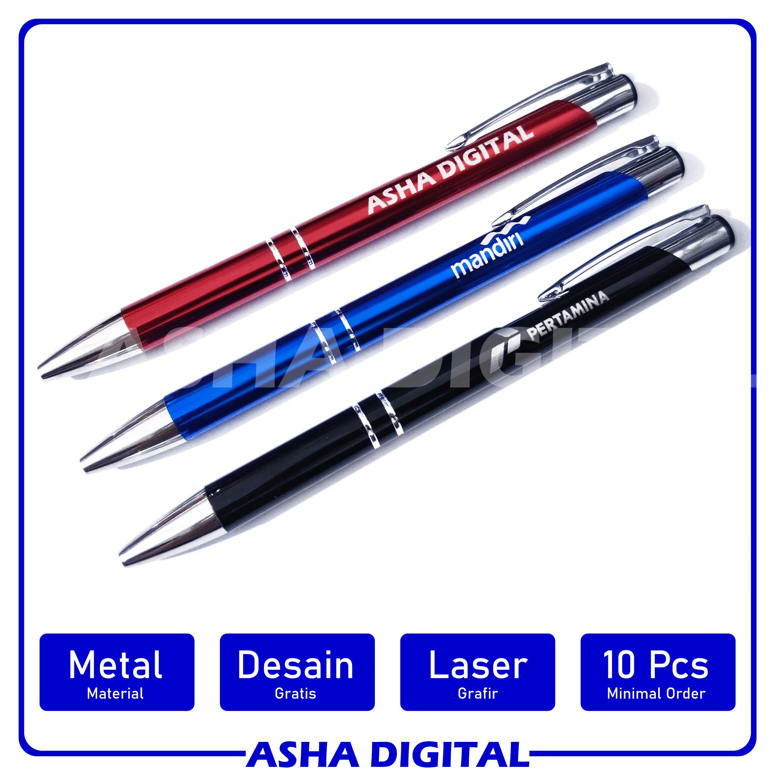 Pulpen Custom Grafir Metal 04 - Color